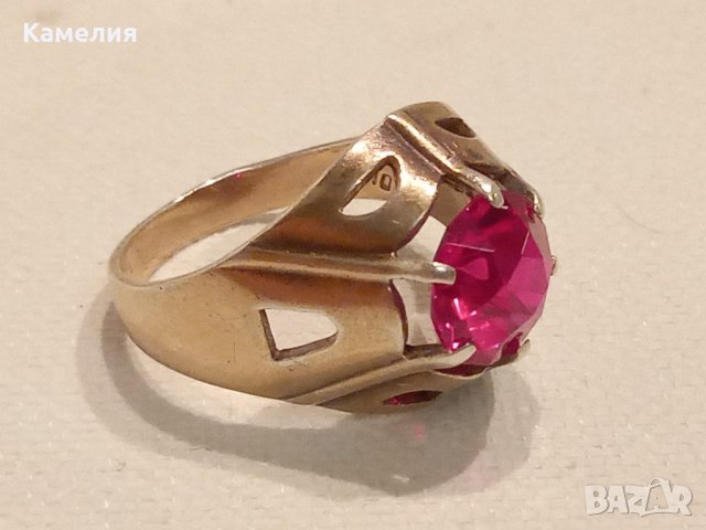 Руско сребро , снимка 5 - Пръстени - 42809679