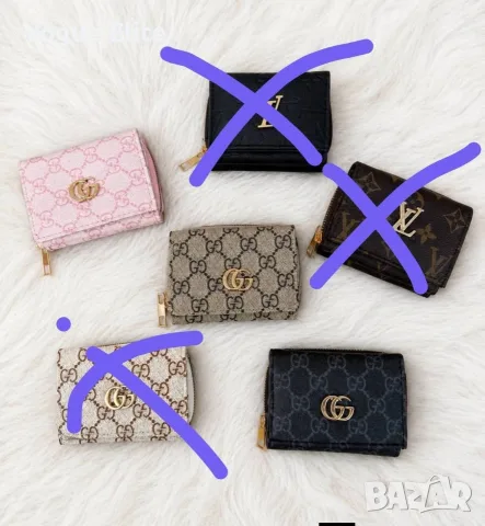 портмонета Gucci guess 