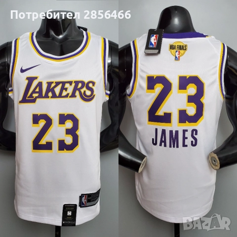 Мъжки потник Nike LA Lakers Lebron James Finals Edition размер XL , XXL, снимка 7 - Тениски - 52048576