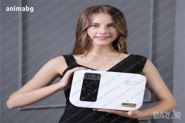ANIMABG Full HD мултимедиен LED проектор, снимка 8 - Плейъри, домашно кино, прожектори - 31856736