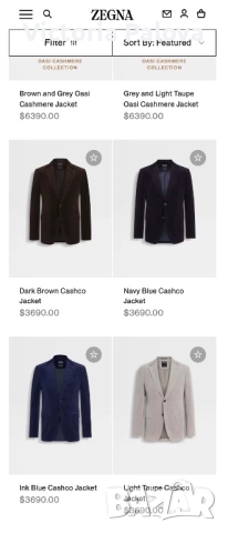 Сако ERMENEGILDO ZEGNA - ултра лукс и съвършен силует, снимка 18 - Сака - 52233745