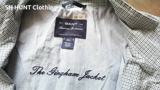GANT Jacket размер XXL оригинално мъжко яке 13-37, снимка 10 - Якета - 52160504