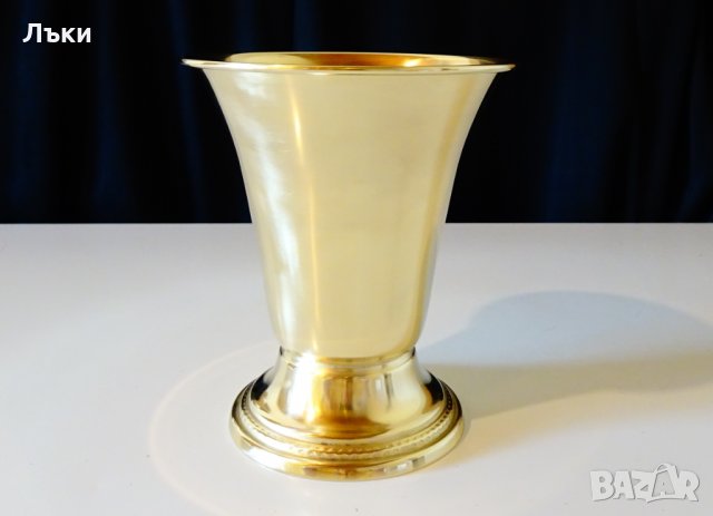 Шведски бокал,чаша от месинг Prima N.S. , снимка 4 - Антикварни и старинни предмети - 32045207