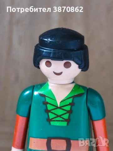 Колекционерска фигурка Playmobil Geobra - Robin Hood от 1993 г., снимка 2 - Колекции - 53256294