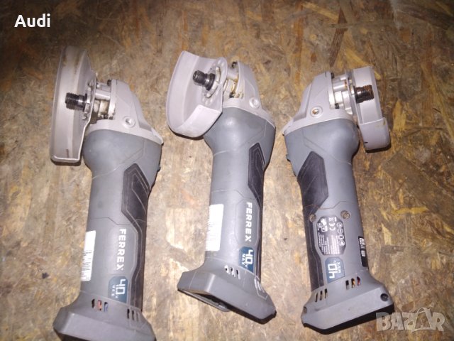 Акумолаторен флекс/ъглошлайф  FERREX FBT-CAG002 SOLO 125mm 40V Налични 5 броя.  Цена за един брой 79, снимка 5 - Други инструменти - 44200536