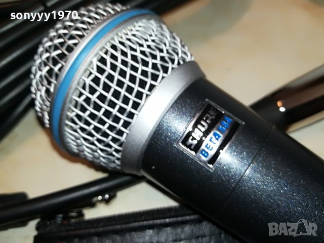 shure beta58A NEW MICROFHONE-ВНОС SWISS 2905221010, снимка 7 - Микрофони - 36907746