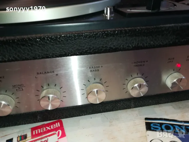 DUAL P41F/DUAL 1010-ГРАМОФОН С УСИЛВАТЕЛ ВНОС SWISS 0501251700, снимка 4 - Грамофони - 48559131