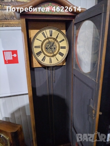 МНОГО КРАСИВ ПАРКЕТЕН ЧАСОВНИК , снимка 2 - Антикварни и старинни предмети - 52651712