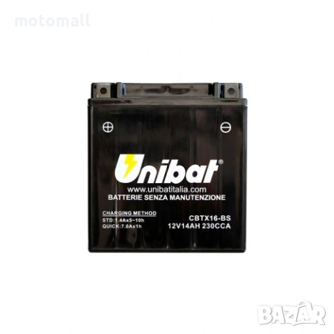 Unibat мото акумулатори различни видове, снимка 2 - Аксесоари и консумативи - 54005104