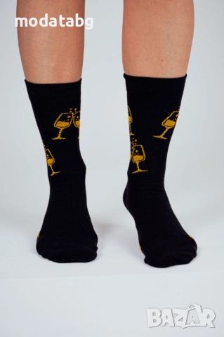 Дамски чорапи Просеко, снимка 2 - Дамски чорапи - 52628643