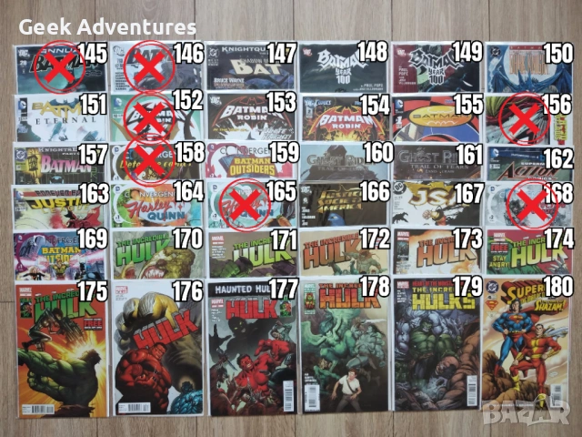 Comic Books/Комикси - X-Men, Punisher, Deadpool, Batman, Dr.Strange, Moon Knight, снимка 6 - Списания и комикси - 48013618