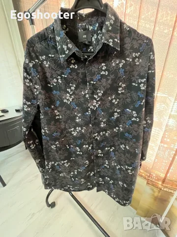 Мъжка риза H&M размер Л, снимка 2 - Ризи - 56248519