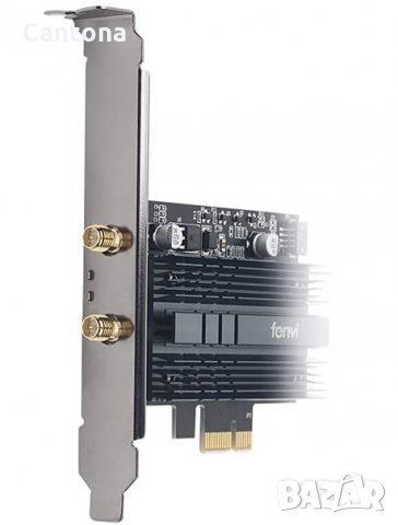 fenvi WiFi 6 AX200NGW PCI-E WiFi адаптер, MU-MIMO 2x2 2.4/5GHz BT 5.1 3000Mbps, снимка 2 - Мрежови адаптери - 34918706