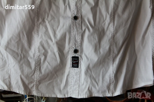 Риза мъжка със къс ръкав елегантна, снимка 4 - Ризи - 50817650