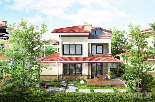 Къща с двор и гараж до София, директно от инвеститор