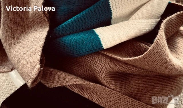 Супер дълъг и стилен шал - идеален за зимата, снимка 3 - Шалове - 52805350