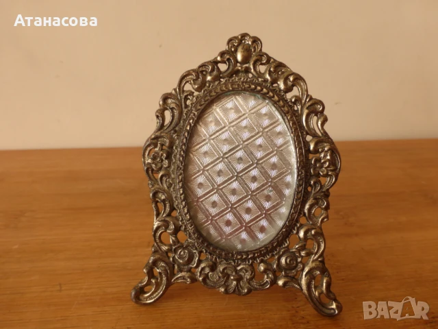 Бронзова рамка за снимка Барок 2, снимка 2 - Антикварни и старинни предмети - 50507657