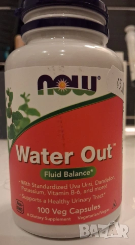 NOW Water Out - при задържане на течности 