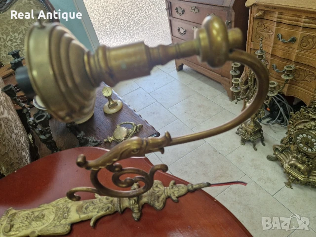 Чифт стари страхотни антикварни френски бронзови аплици , снимка 7 - Антикварни и старинни предмети - 50792565