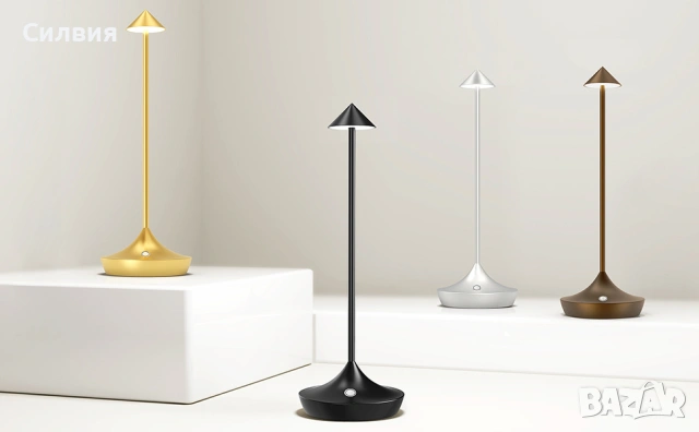 Настолна безжична лампа , снимка 3 - Настолни лампи - 53338071