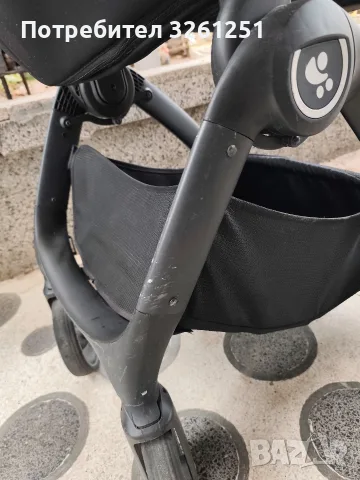 Комбинирана количка Lorelli - California, Grey Marble, снимка 5 - Детски колички - 52217352