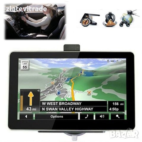 НАВИГАЦИОННА СИСТЕМА 7 ИНЧА MEDIATEK MK-777,FMHD, 322,800 MHZ, снимка 2 - Аудиосистеми - 42098312