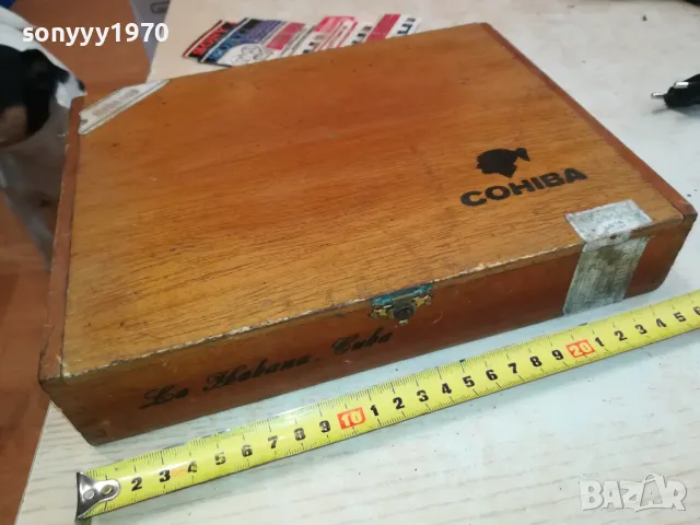 COHIBA-OLD ANTIQUE-КУТИЯ ОТ ПУРИ 2804251743, снимка 3 - Други ценни предмети - 50070861