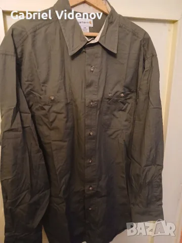 Мъжка риза Carhart., снимка 3 - Ризи - 56416543