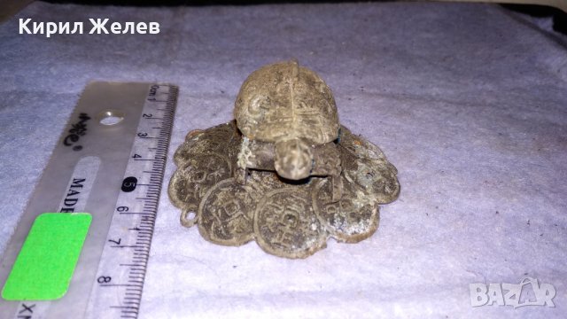 СТАРА ФЪН - ШУЙ ВИСУЛКА - КОСТЕНУРКА с ПАРИЧКИ за КЪСМЕТ 34145, снимка 7 - Статуетки - 38927802