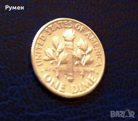 One Dime 1951г-USA.Сребро!, снимка 2 - Нумизматика и бонистика - 42077869