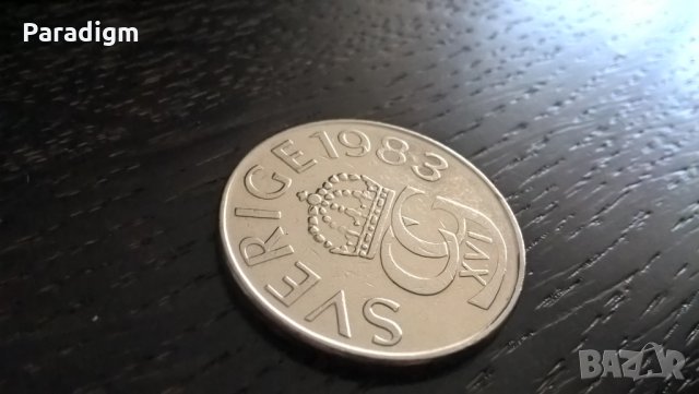 Mонета - Швеция - 5 крони | 1983г.