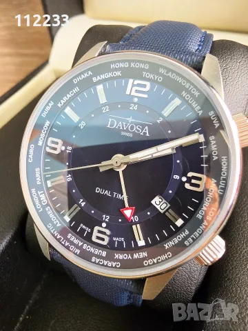 БАРТЕР Davosa Vireo Dual Time , снимка 3 - Мъжки - 32420549