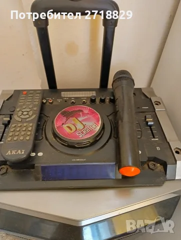 DJ миксер/парти система,(парти колона) Akai DJ-6212BT, снимка 2 - Аудиосистеми - 55768769