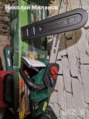 Резачка Parkside 40V, снимка 8 - Градински инструменти - 54299440