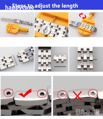 CERAMIC Керамична каишка верижка за Huawei Watch/Samsung/Garmin/Xiaomi/Apple/Amazfit, снимка 12 - Каишки за часовници - 51029771