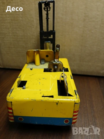 Стара ГДР играчка мотокар за ремонт., снимка 3 - Колекции - 50785078