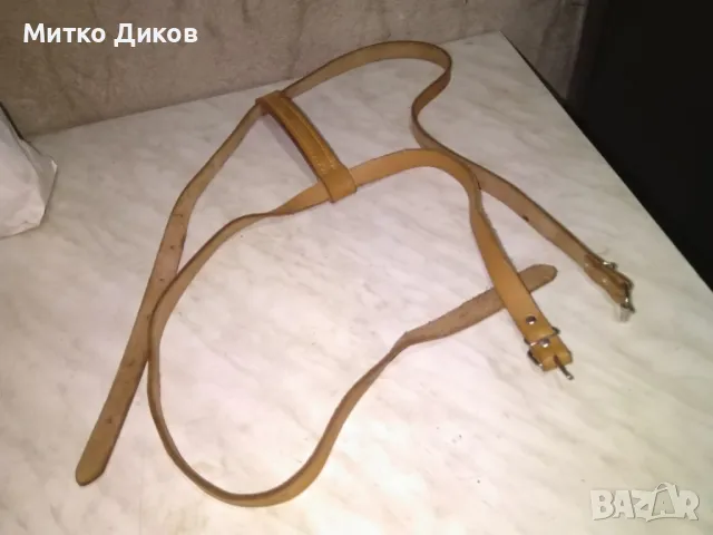 Кукерски колани два в един по 100см и на 20мм могат и пооделно естествена кожа