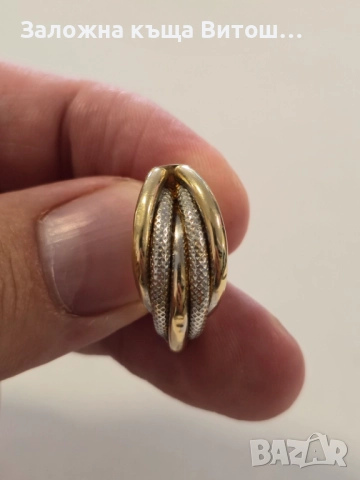 Златни обеци 14к 4.69гр.