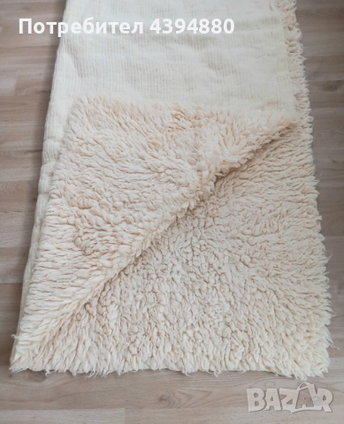 Нов вълнен китеник , снимка 4 - Покривки за легло - 52099847