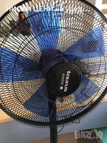 Настолен вентилатор Taurus, снимка 5 - Вентилатори - 51590011