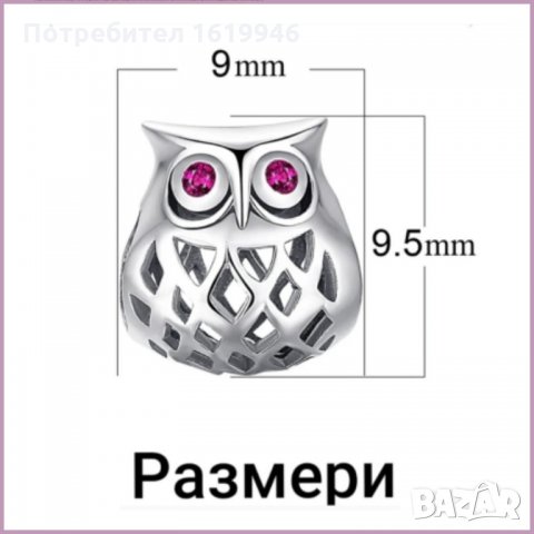 Сребърни талисмани за гривна Пандора, снимка 9 - Гривни - 27091035