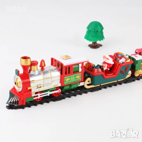 Коледна играчка - влакче с музика - 22 части_1159769