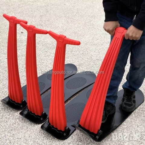 Сгъваем снежен ски скутер ❄️  