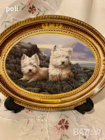 порцеланова чиния за стена , снимка 2 - Декорация за дома - 47617891