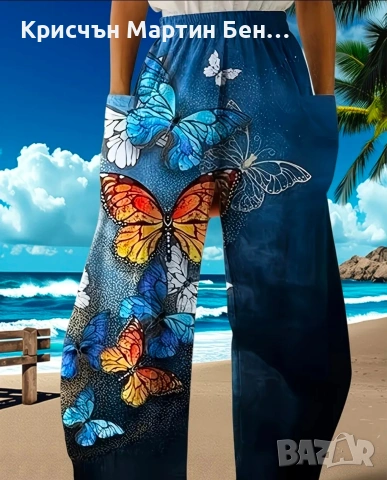 Панталон с широк крачол , снимка 12 - Панталони - 53961759