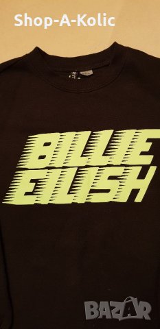 BILLIE EILISH H&M Divided Crewneck Sweatshirt, снимка 2 - Суичъри - 35135438