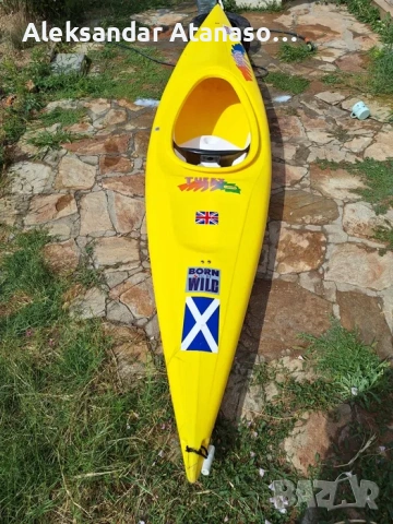 Sit in каяк Pirahna Tuffy Vision, снимка 3 - Водни спортове - 54262467