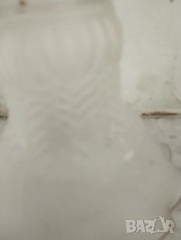 стъкло за лампа арт деко, снимка 2 - Настолни лампи - 48916396