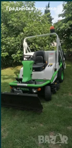 Трактор косачка Etesia 124 D хидро, снимка 3 - Градинска техника - 48043828