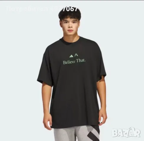 Оригинална тениска Adidas x NBA Anthony Edwards – НОВА, снимка 3 - Тениски - 56467210